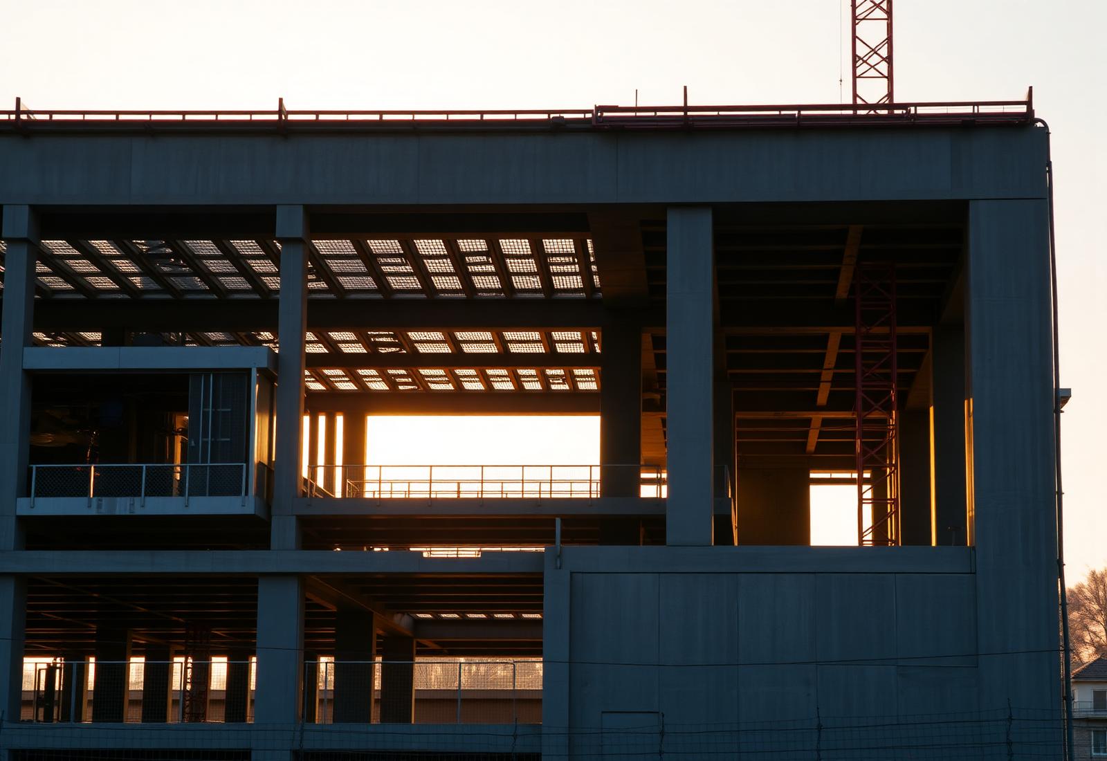 Munich Construction GmbH — Bauprojekt im Bau